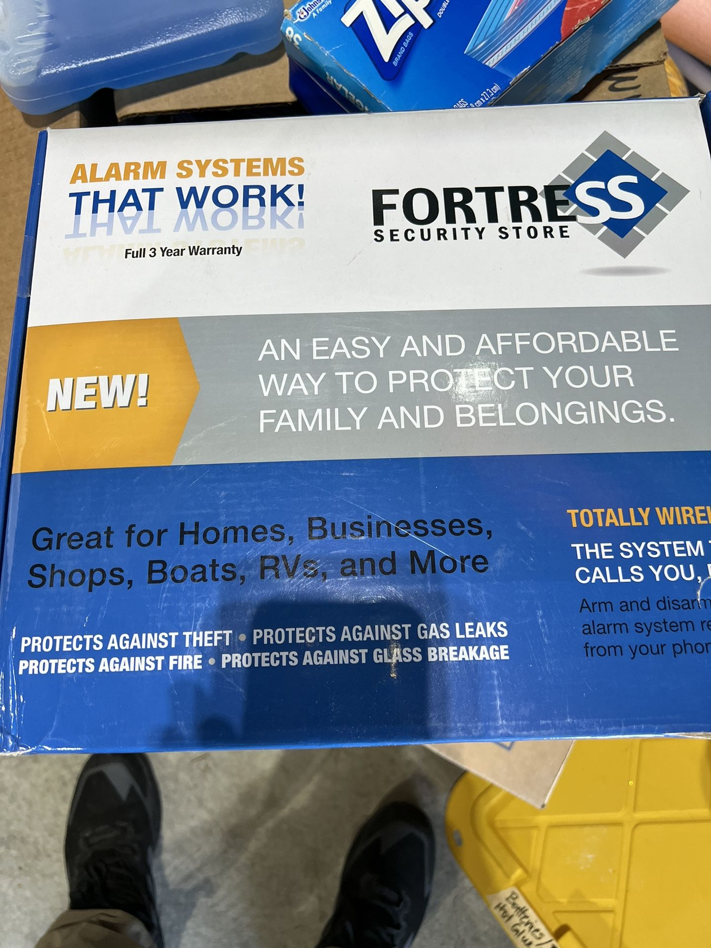 Complete Wireless Home Alarm System Made By Fortress