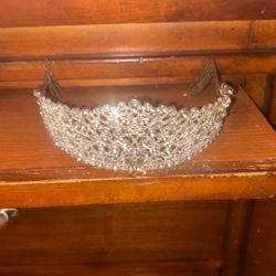 Beautiful crown with crystals