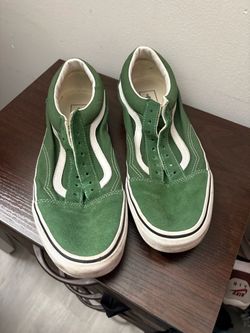 Vans Old Skool Green Low-Top Sneakers