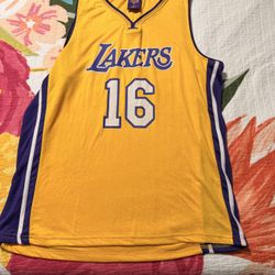 Lakers Jersey - Pau Gasol Jersey Retirement Giveaway - XL