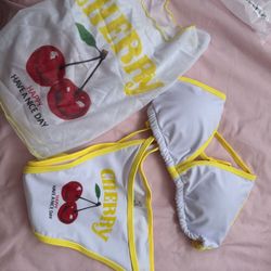 Cherry 3 Piece Bikini