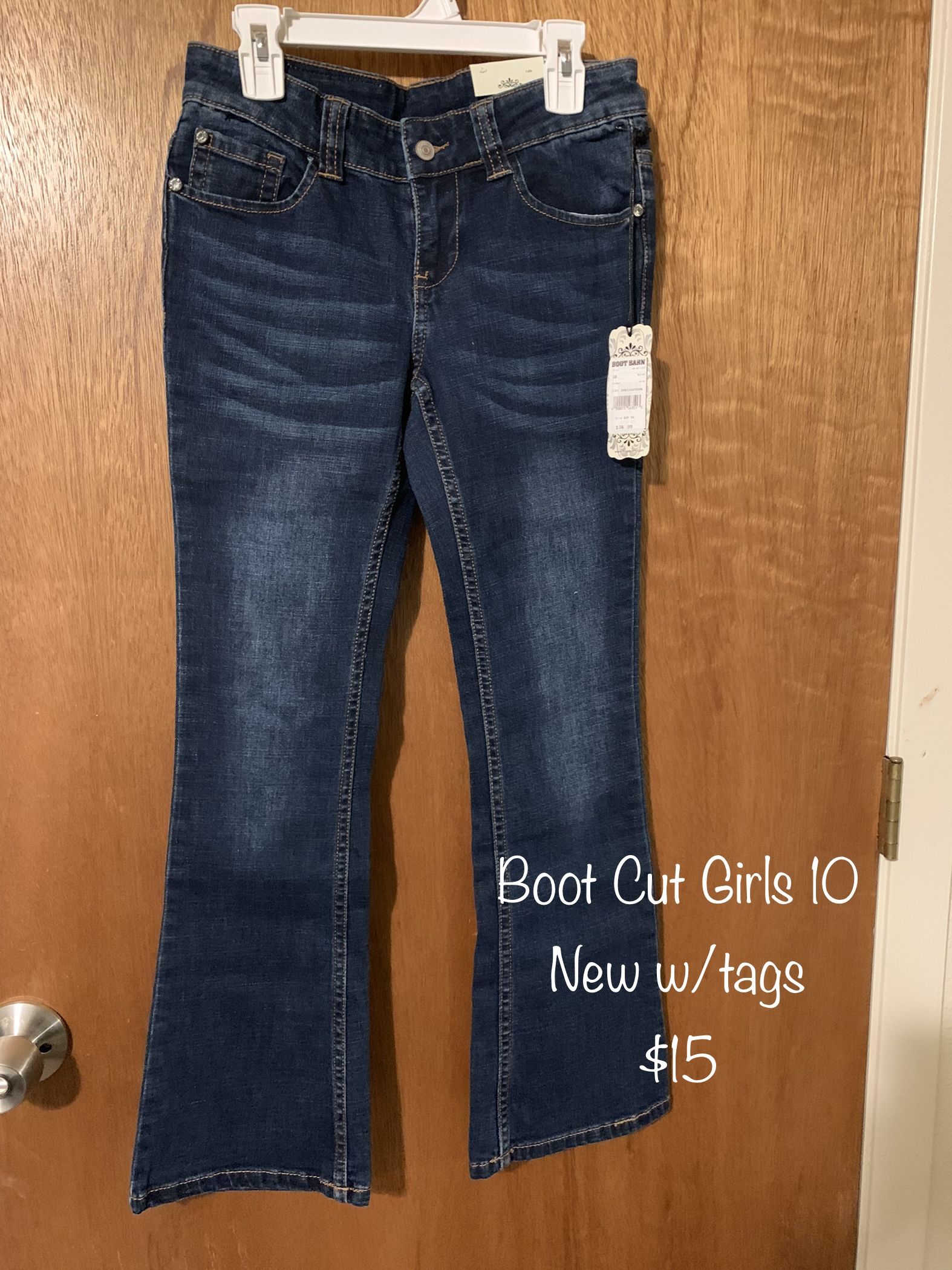 Girls NEW Boot Cut Jeans