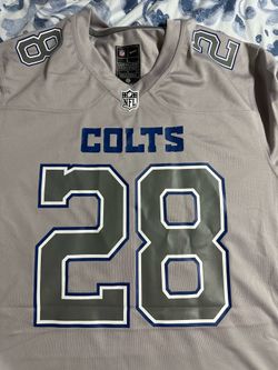 Jonathan Taylor Indianapolis Colts Grey Jersey