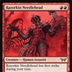 MTG single - Razorkin Needlehead