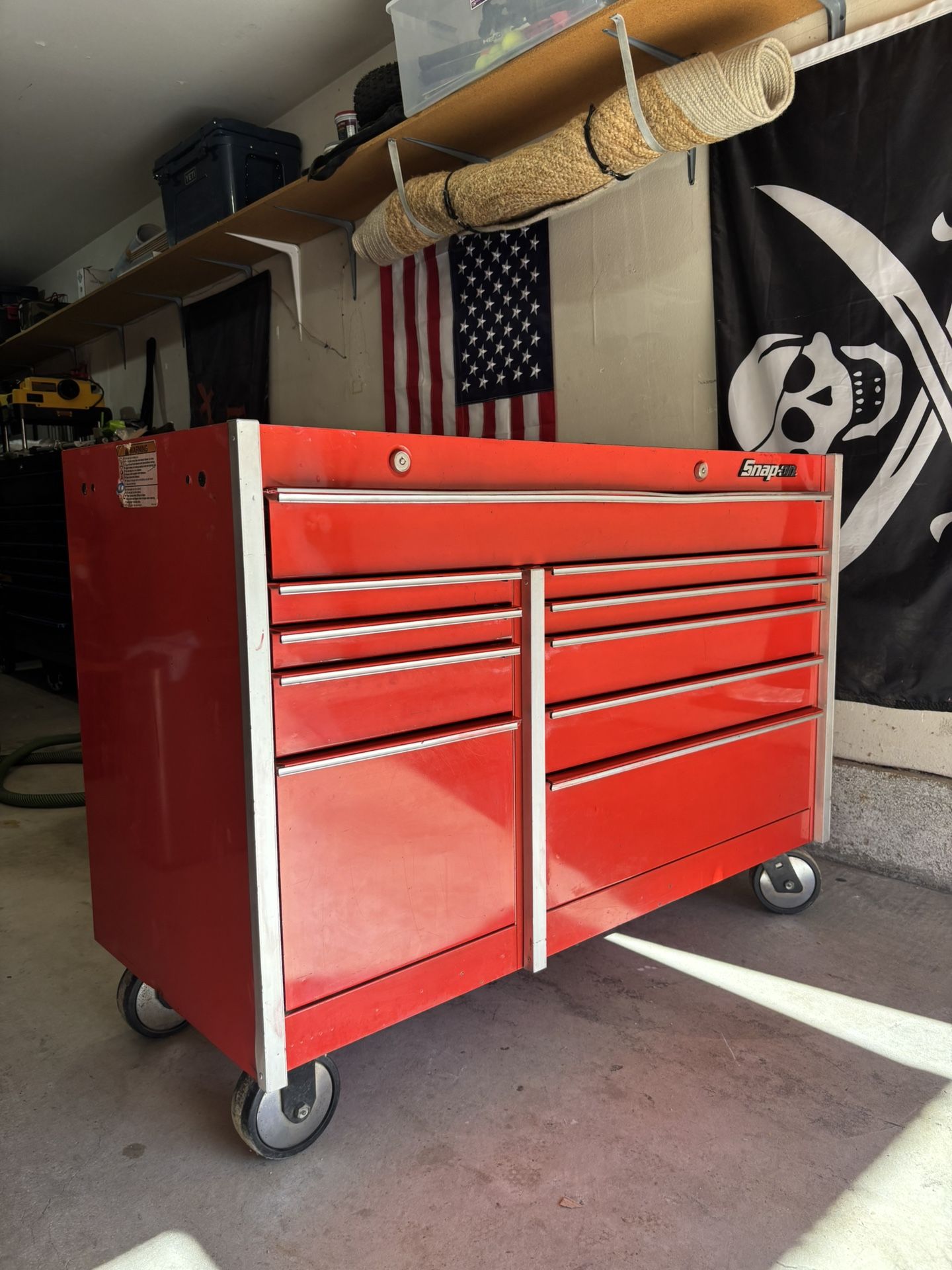 Snap-On KRL-761 Tool Box – Red – USA Made – Must Sell for Sale in