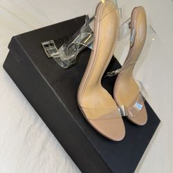 Tony bianco Clear Heels 