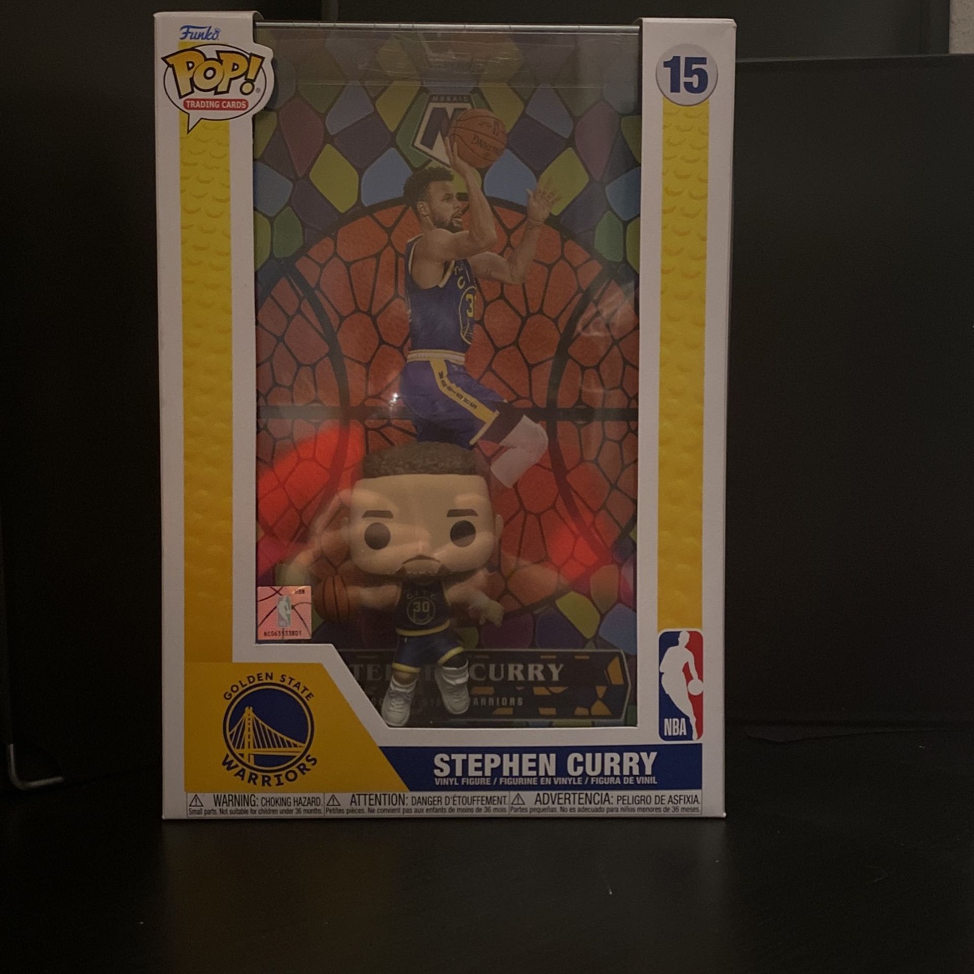 NBA Stephen Curry Funko Pop! Trading Cards