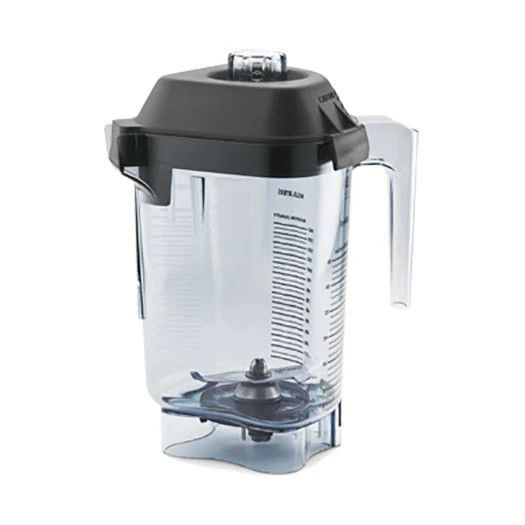NEW Vitamix 15978 Advance 48 oz. Clear Tritan Deluxe Blender Jar With Lid & Wet Blade Assembly #3772