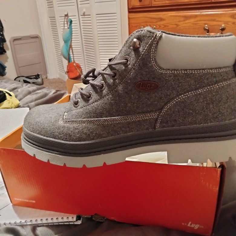 Lugz Men Gray Size 12