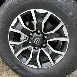 Toyota Tundra Rims Tacoma Wheels 4runner Sequoia Land Cruiser FJ Cruiser TRD Pro Style Rims 