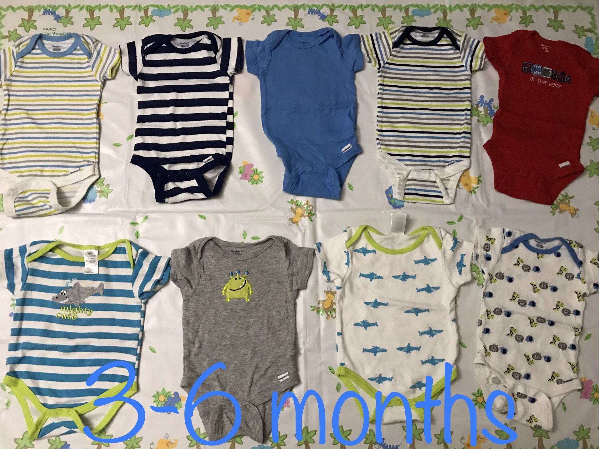 3-6 month babyboy clothes
