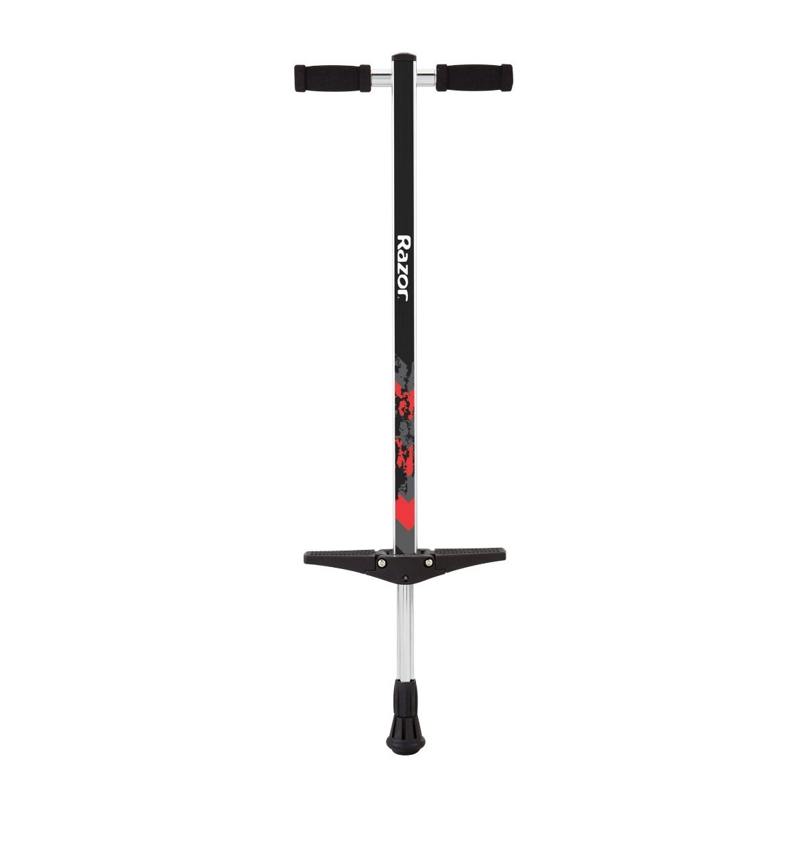 Razor Gogo Pogo Stick - Black/White, for Kids and Teens Ages 6+ and Up, Max Rider Weight 140 lbs, Unisex