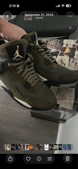 Jordan 4’s Olivr crafts