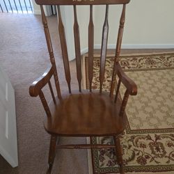 Wooden Rocking Chair