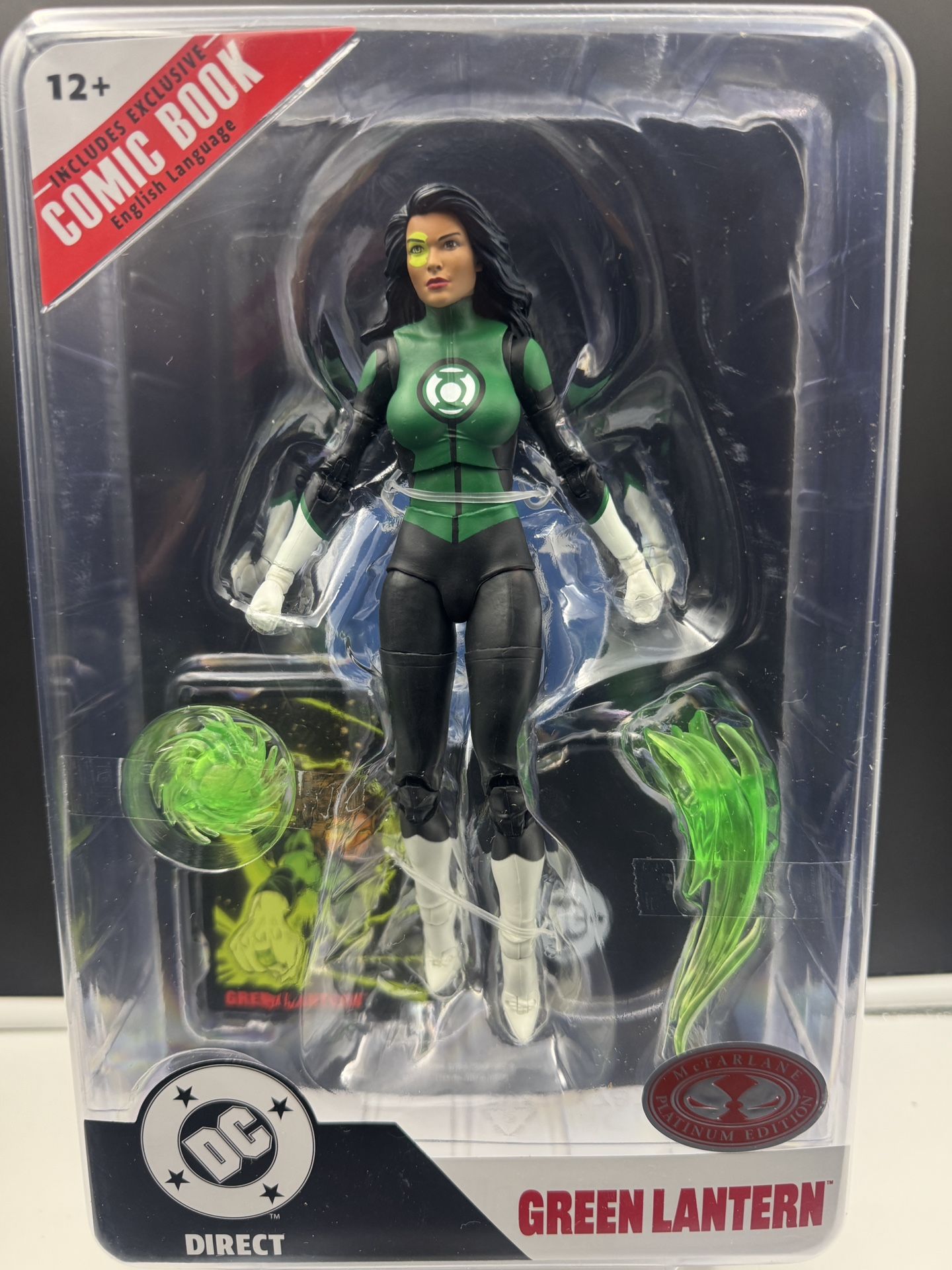 McFarlane DC Direct Page Punchers - Green Lantern Jessica Cruz (Red Platinum Edition)