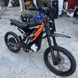 2025 Happy Run G300 Pro Off Road Electric Bike  “Street Legal”