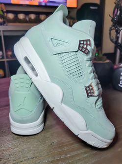 JORDAN 4 RETRO 'ABUNDANCE/SEAFOAM' (WOMEN'S) (2025) (NO BOX)