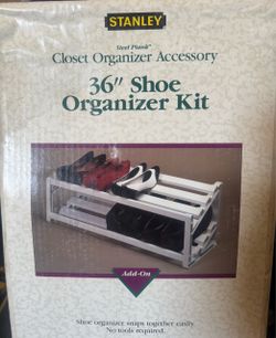 Stanley shoe organizer