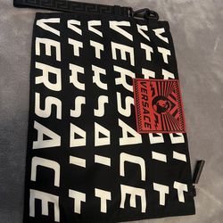Versace  logo pouch clutch