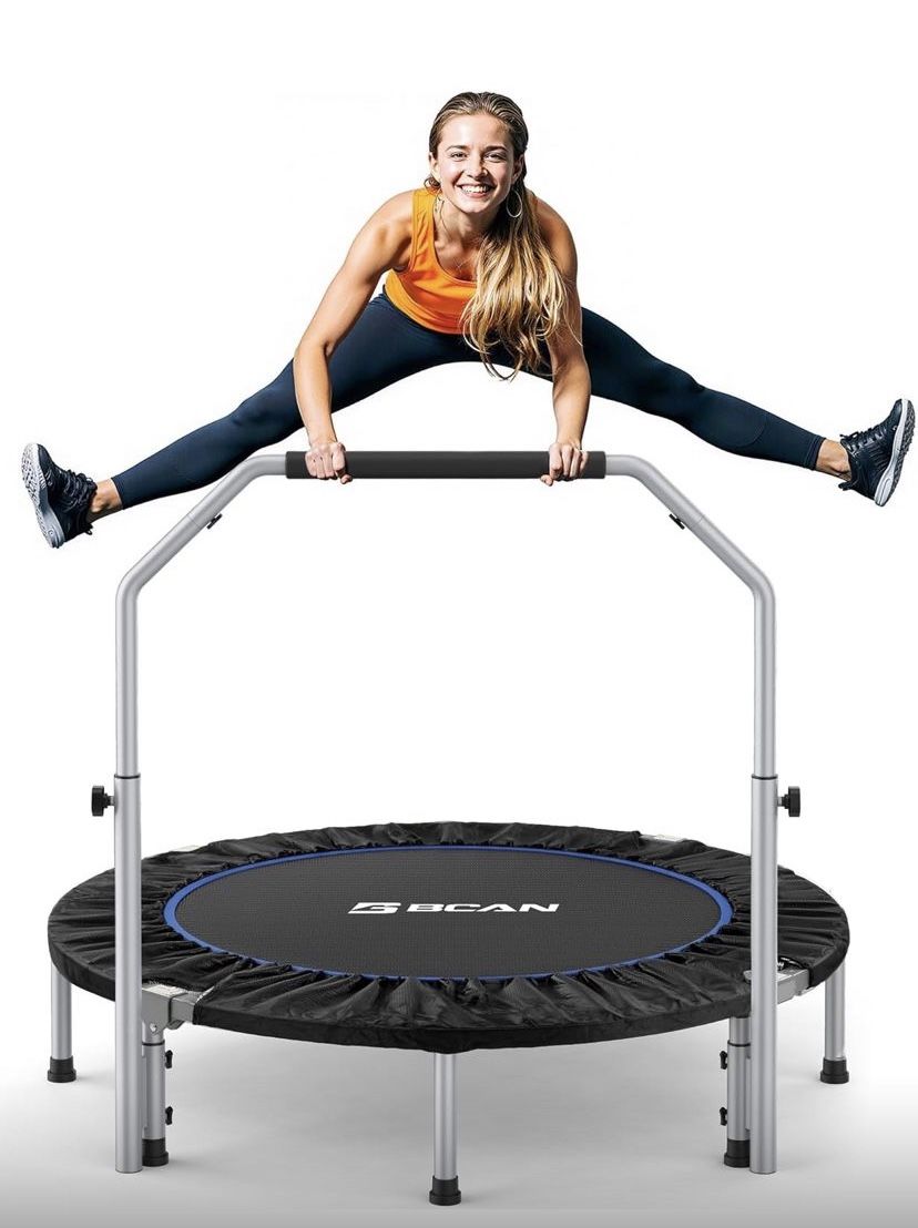 Mini Trampoline, Exercise Trampoline for Adults