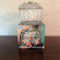 Anchor Hocking Pumpkin Jar
