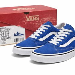 👟 Vans Old Skool – Blue (Color Theory Dazzling Blue)