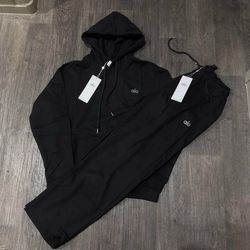 Alo yoga black set