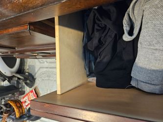 Solid wood dresser