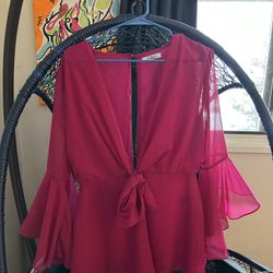 Hot Pink Romper💗 Size L