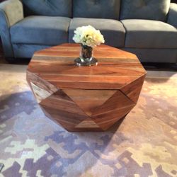 Diamond Shape Coffee Table 