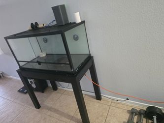 Reptile case with stand $50 pickup by yourself