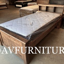 Twin Bed And Mattress 