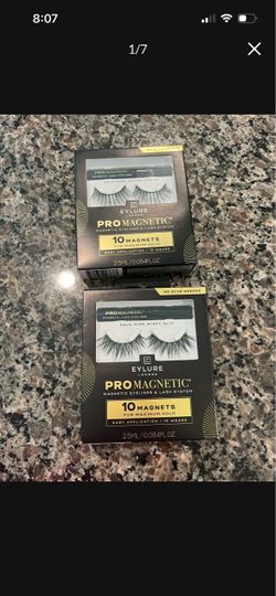 NEW! Eylure Pro Magnetic Lash & Eyeliner Set x2