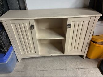 Wooden storage cabinet