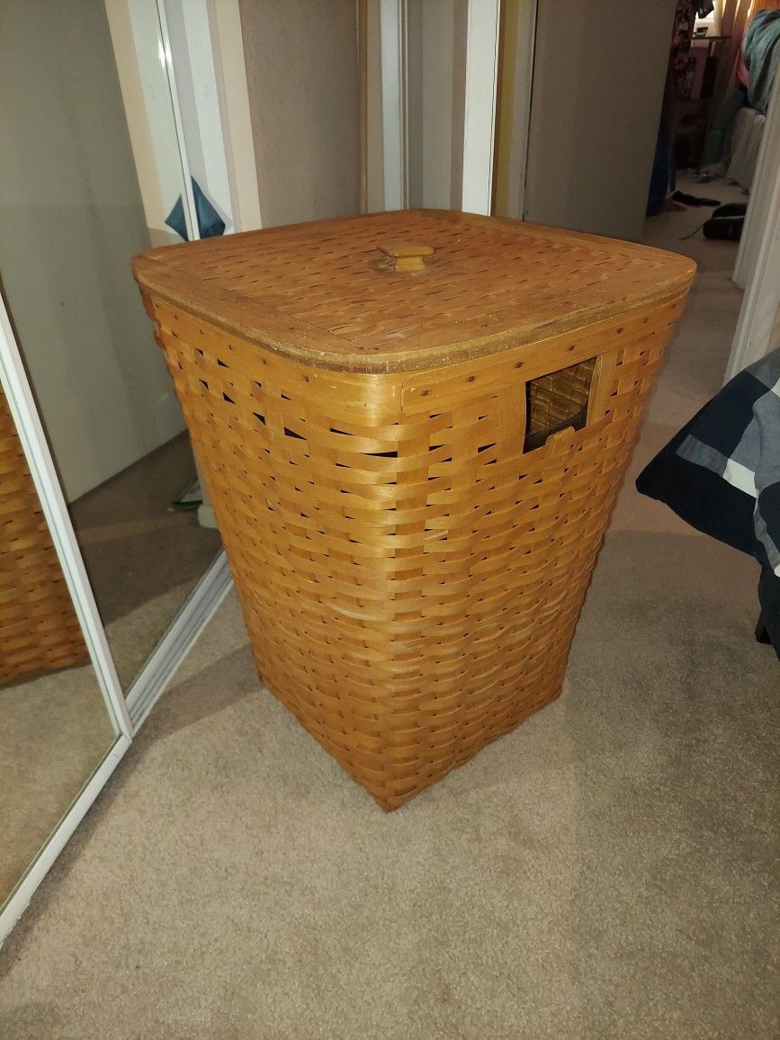 Longaberger Laundry Basket for Sale in Palmdale, CA OfferUp