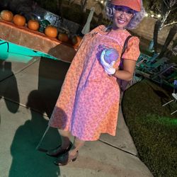 Entire Old Lady Costume
