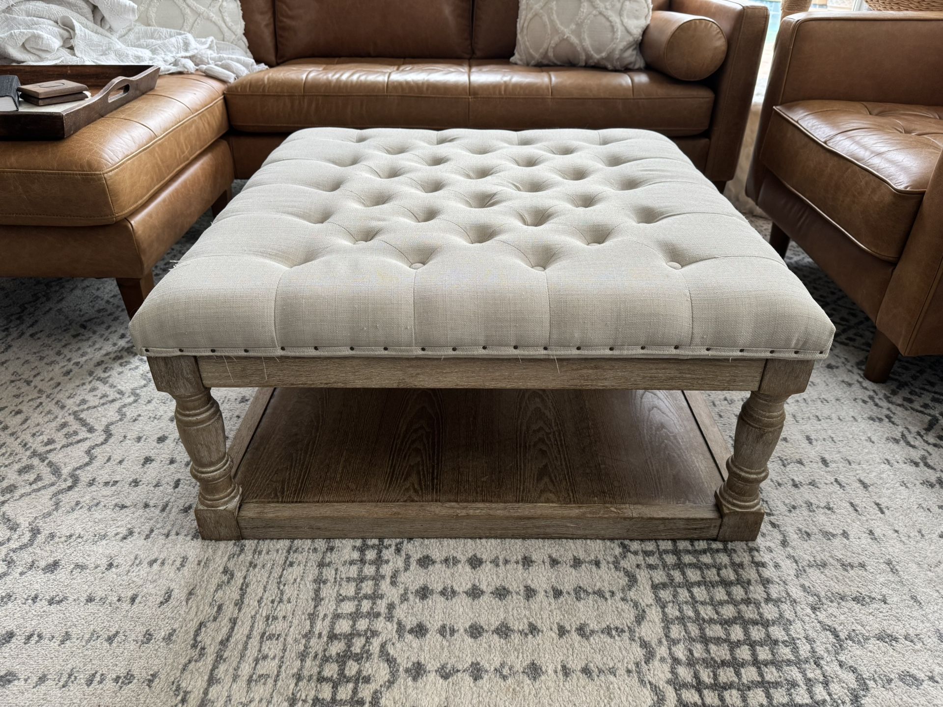 Tufted Ottoman 