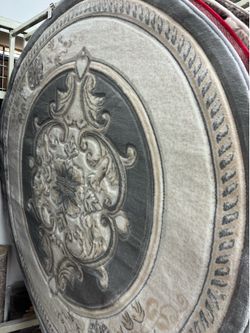 Round new area rugs high quality