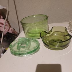 3 Glass Pieces)