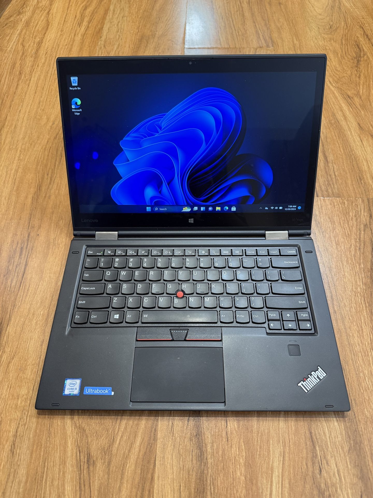 Lenovo ThinkPad X1 Yoga core i5 6th gen 8GB RAM 256GB SSD Windows 11 Pro 15” HD Touch Screen Laptop/Tablet with charger in Excellent Working condition