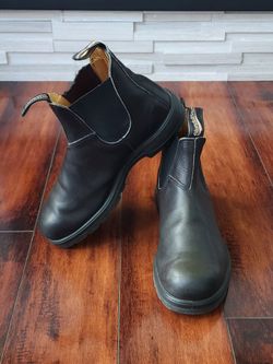Blundstone Black Leather Chelsea Boots Men's US 8 AU/UK 7 EU 41 Slip-On Ankle Boots