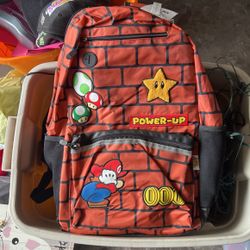 Brand New Super Mario Backpack