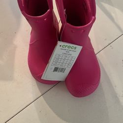 Crocs rain boots 