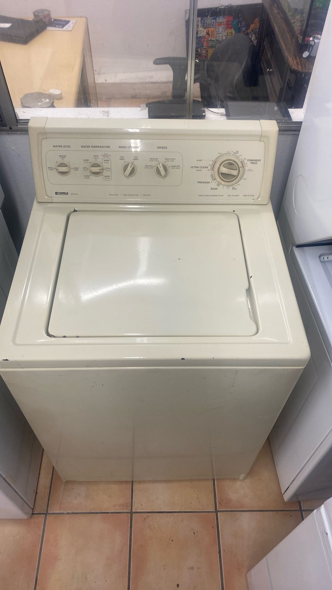 KENMORE WASHER MACHINE