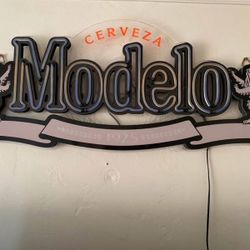 Modelo Beer Sign 