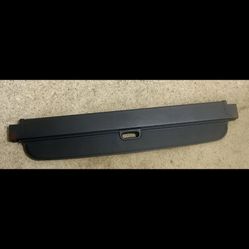 OEM BMW X5 F15 RETRACTABLE TONNEAU TRUNK COVER CARGO BLIND 2014-2018 BLACK NOS