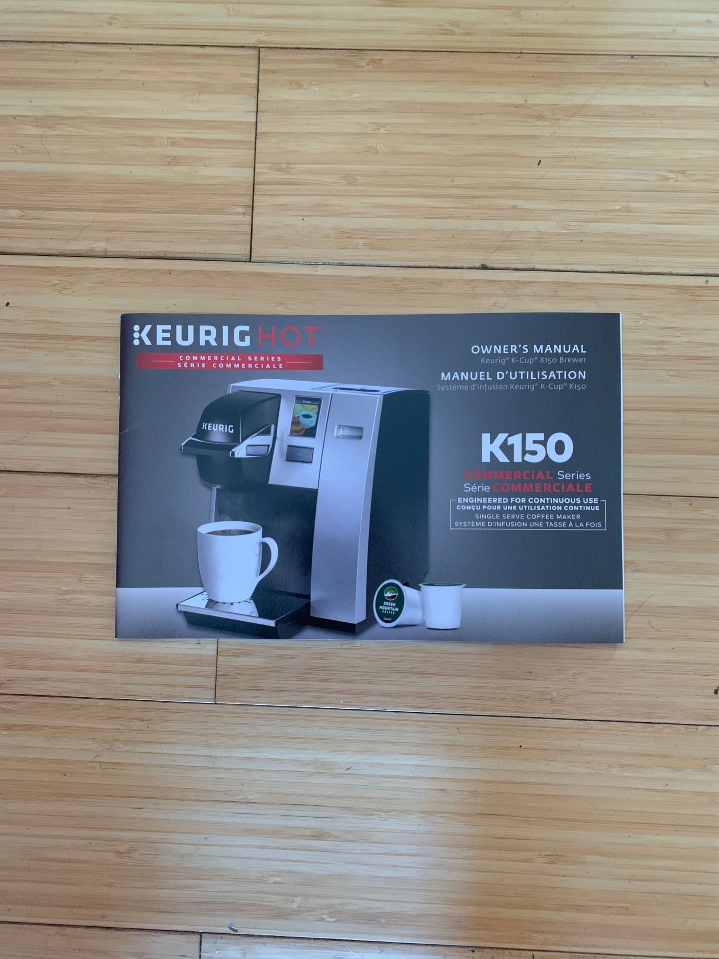 Keurig model k150 commercial brewer coffee machine