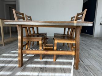 Dinning Table Real Wood- heavy!