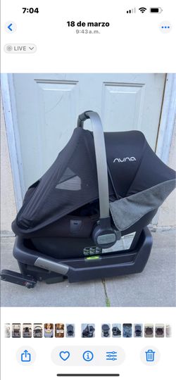 NUNA BABY CAR SEAT