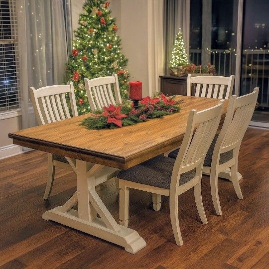 Custom Designed Farmhouse Dining Tables